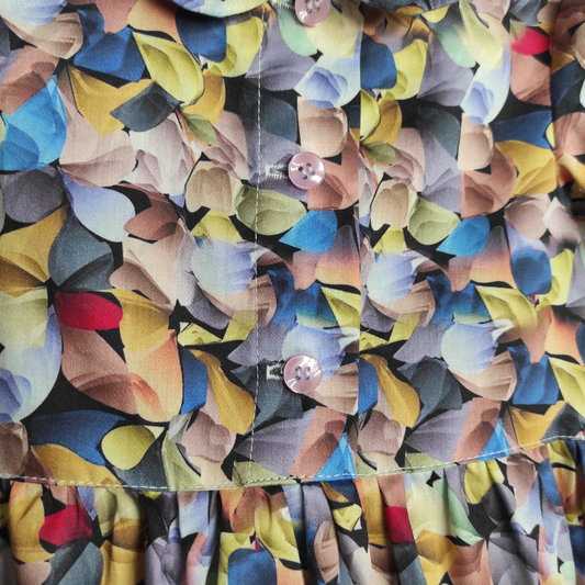 Tutti Frutti Satin-Trim Twirl Dress