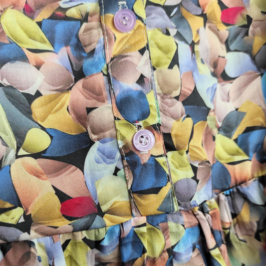 Tutti Frutti Satin-Trim Tunic Dress