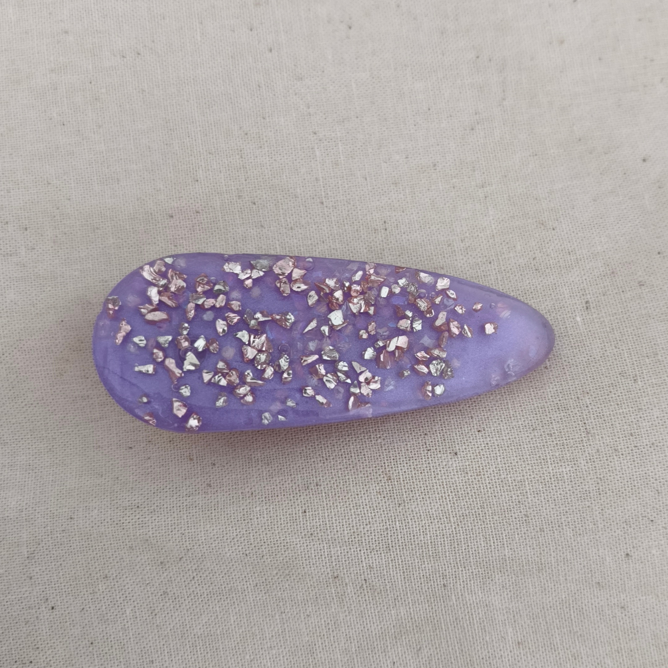 Lilac dream hand made hair clips, set of 2 clips