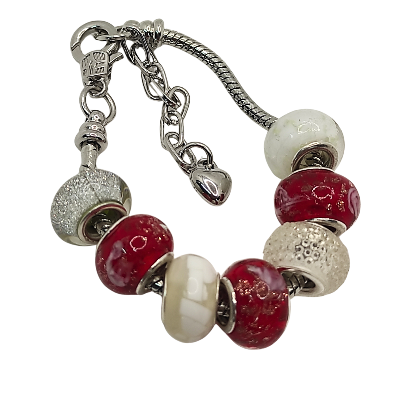Glass Bead Charm Bracelets