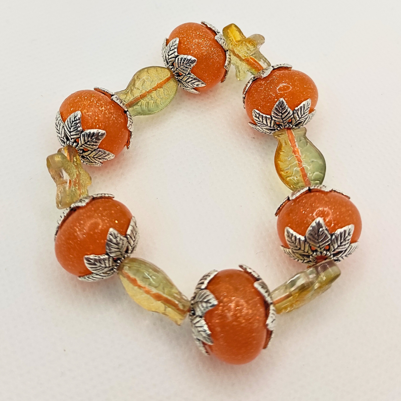🍊 Citrus Charm Resin Bracelet 🍊