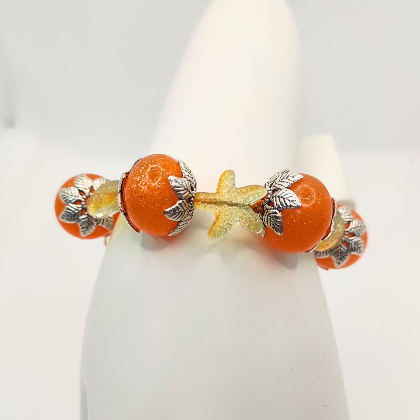 🍊 Citrus Charm Resin Bracelet 🍊