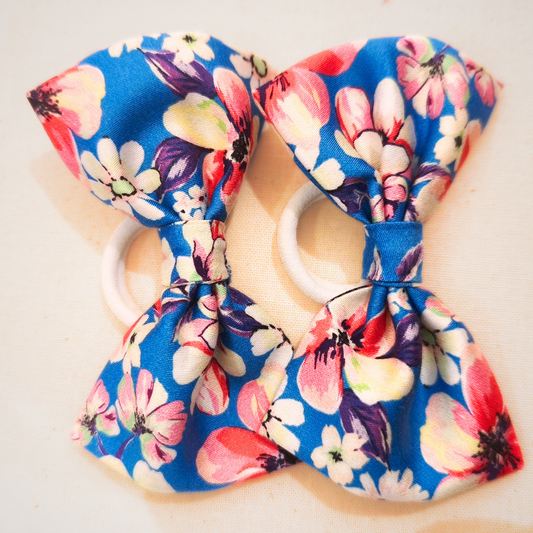 Flower Fantasy Fabric Bows